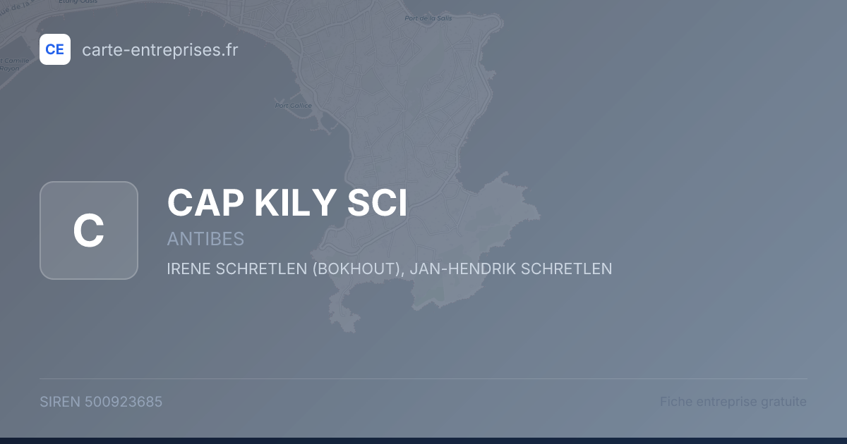 CAP KILY SCI — 500923685 — fiche entreprise