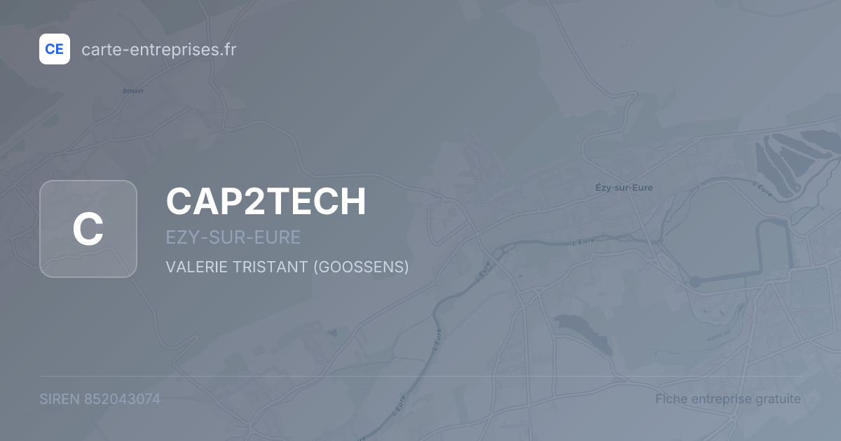 CAP2TECH — 852043074 — fiche entreprise
