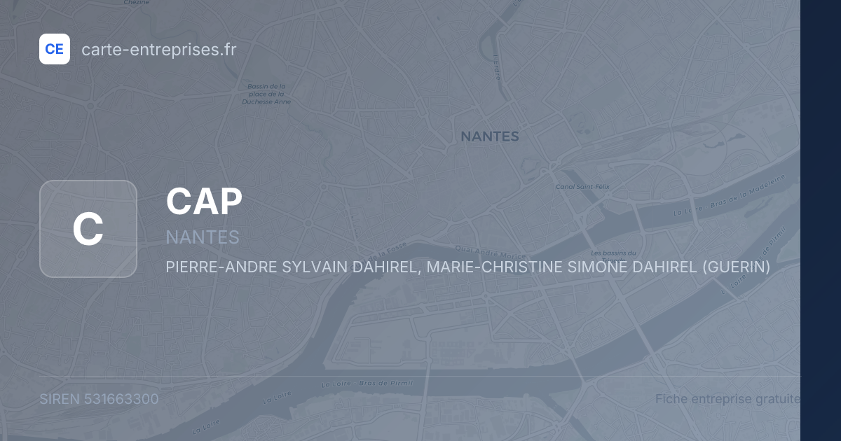 CAP — 531663300 — fiche entreprise