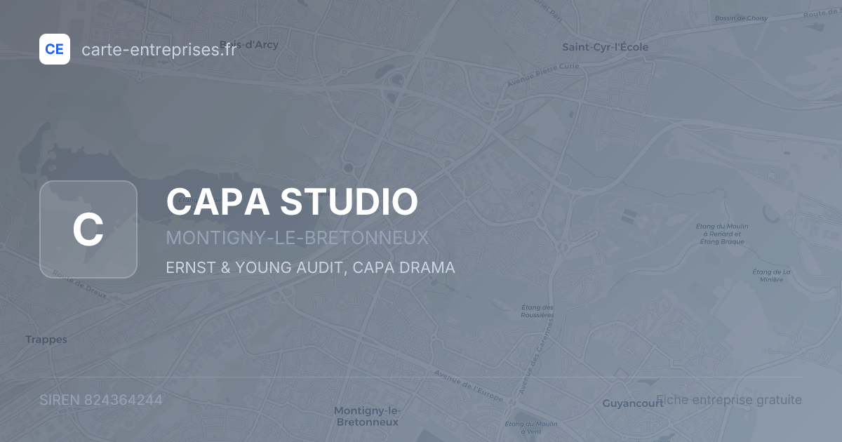 CAPA STUDIO — 824364244 — fiche entreprise