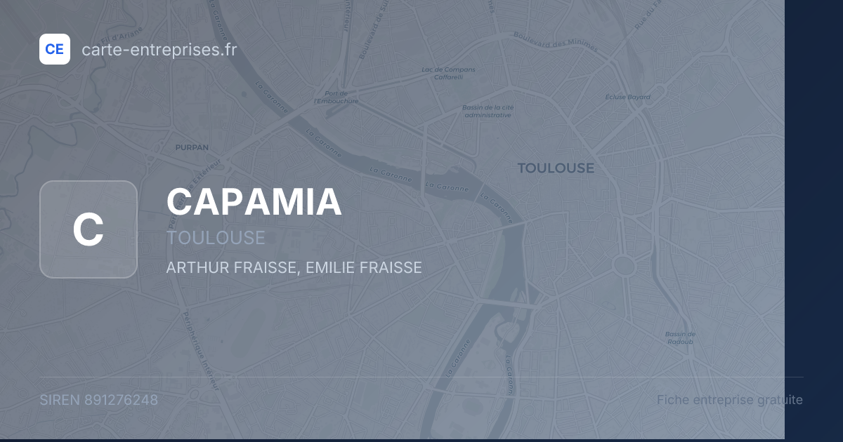 CAPAMIA — 891276248 — fiche entreprise