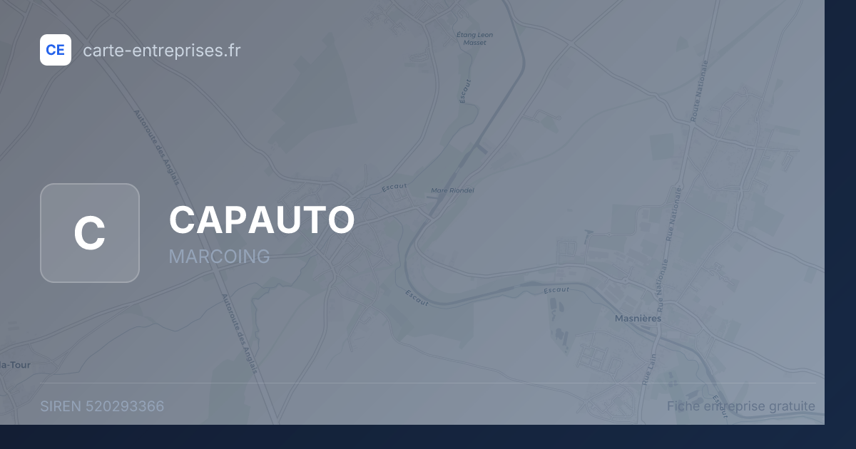 CAPAUTO — 520293366 — fiche entreprise