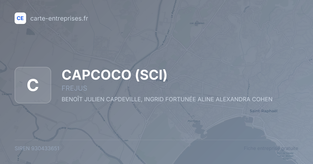 CAPCOCO (SCI) — 930433651 — fiche entreprise