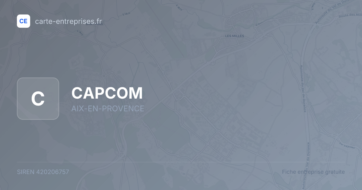 CAPCOM — 420206757 — fiche entreprise