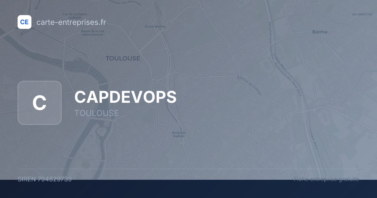 CAPDEVOPS — 794829739 — fiche entreprise