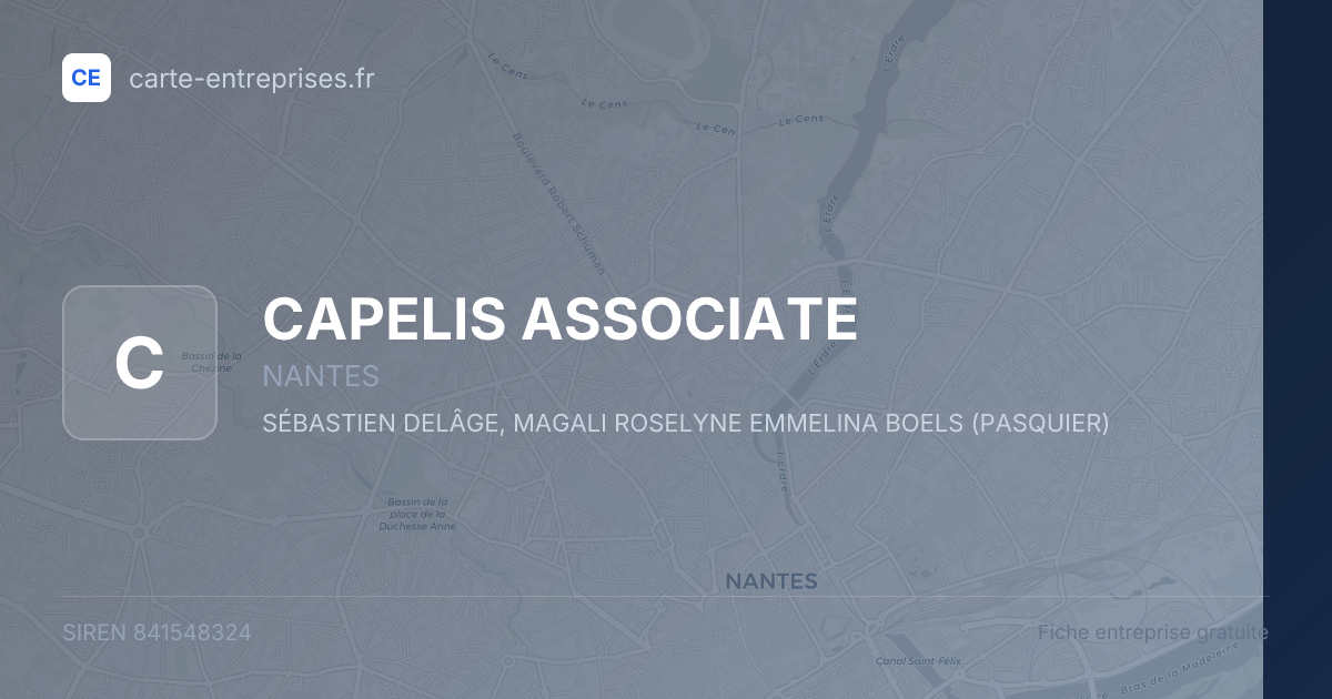 CAPELIS ASSOCIATE — 841548324 — fiche entreprise