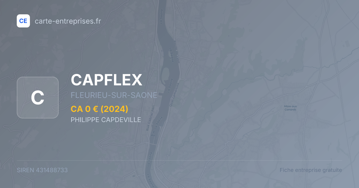 CAPFLEX — 431488733 — fiche entreprise