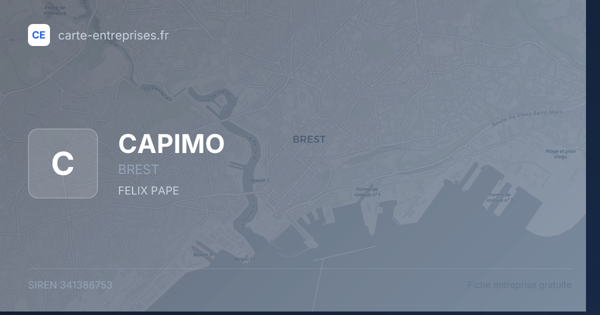 CAPIMO — 341386753 — fiche entreprise