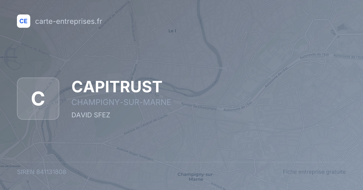 CAPITRUST — 841131808 — fiche entreprise