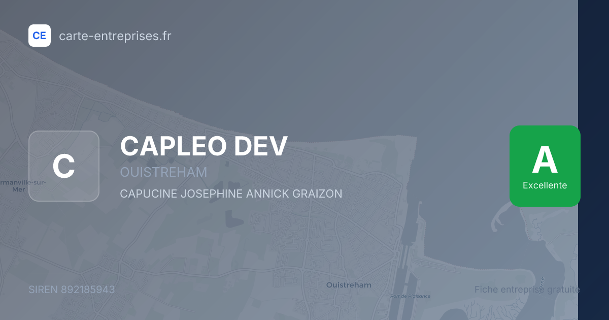 CAPLEO DEV — 892185943 — fiche entreprise
