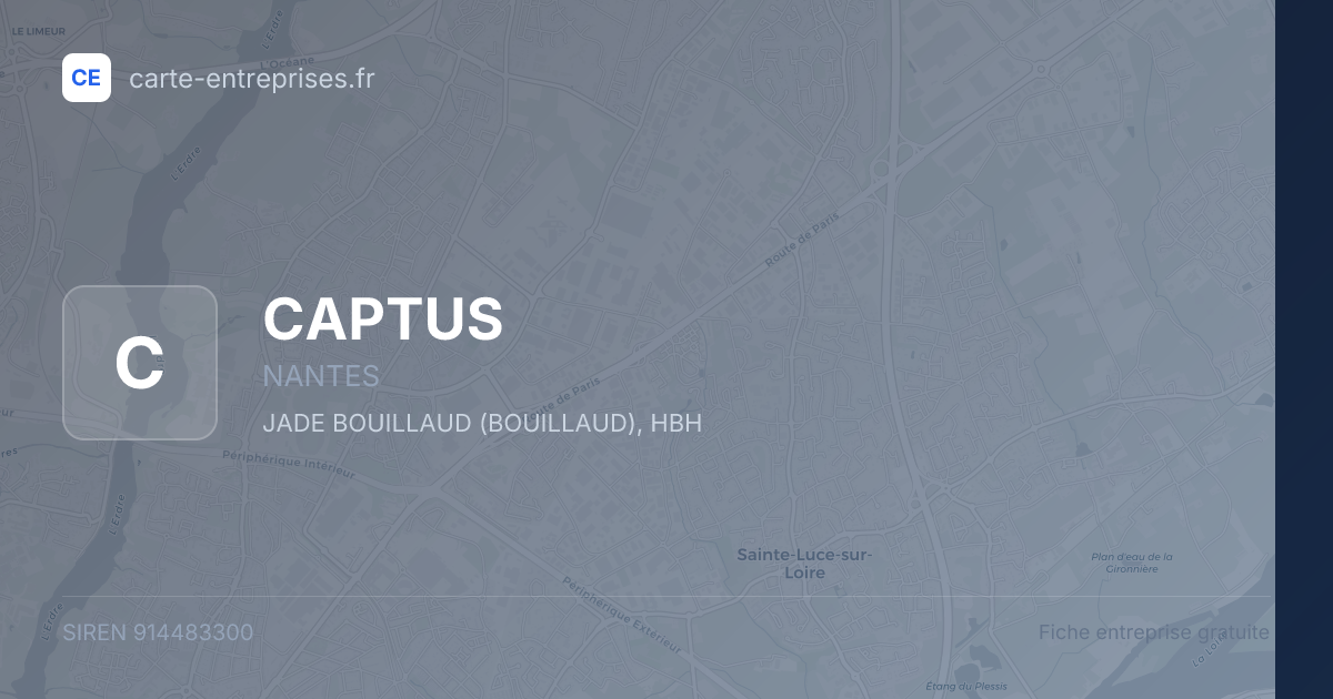 CAPTUS — 914483300 — fiche entreprise
