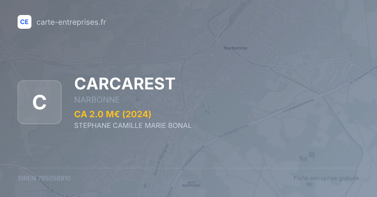 CARCAREST — 795056910 — fiche entreprise