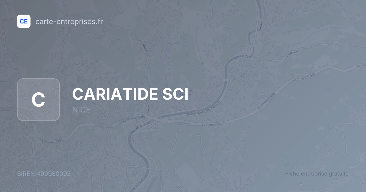 CARIATIDE SCI — 499980092 — fiche entreprise