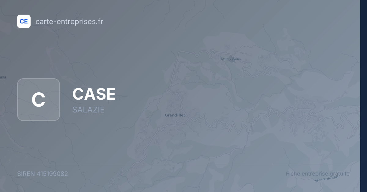CASE — 415199082 — fiche entreprise