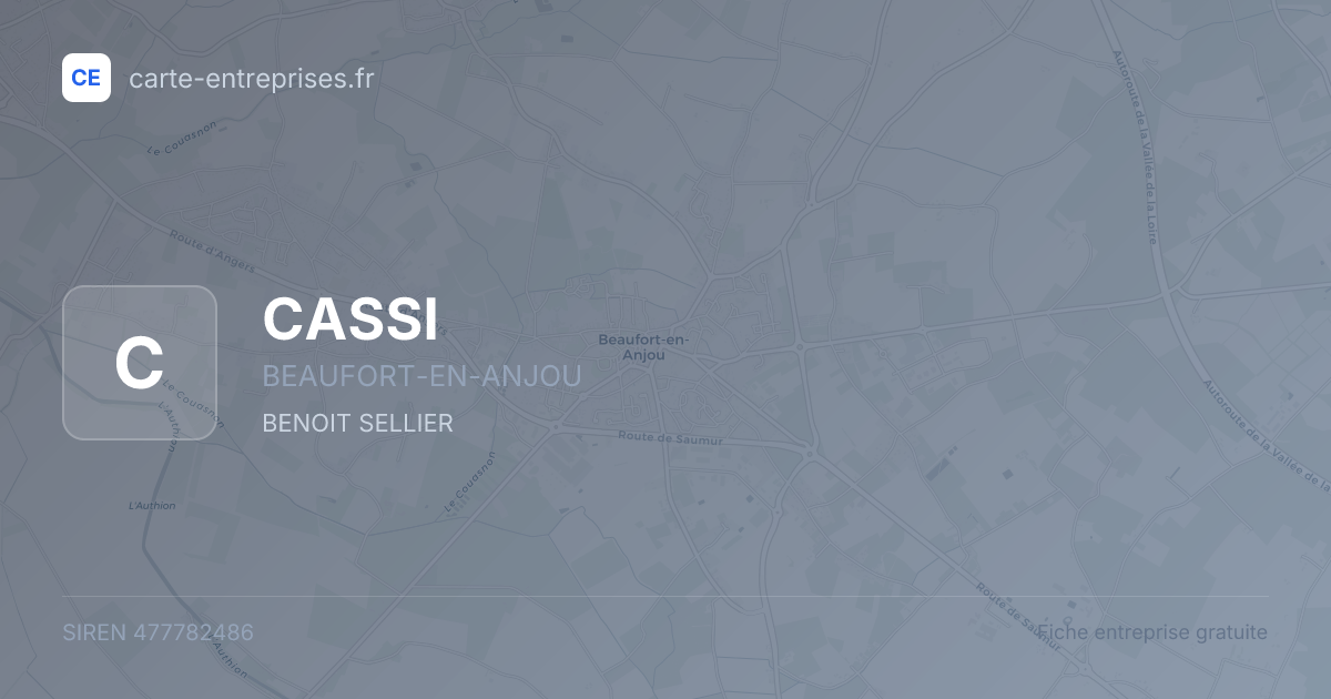 CASSI — 477782486 — fiche entreprise
