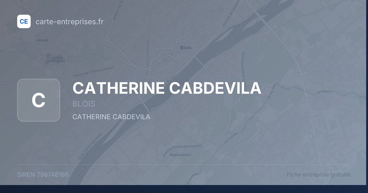 CATHERINE CABDEVILA — 798748166 — fiche entreprise