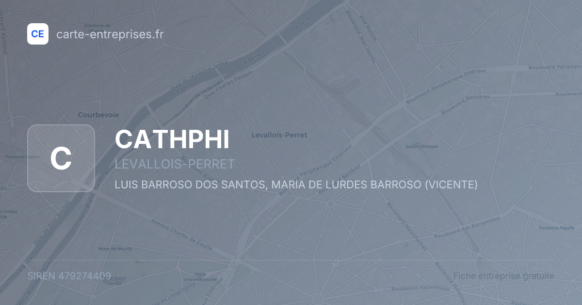 CATHPHI — 479274409 — fiche entreprise