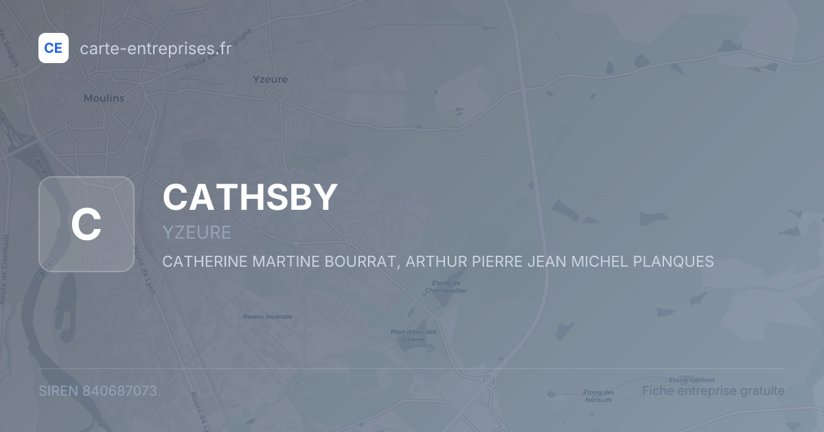 CATHSBY — 840687073 — fiche entreprise