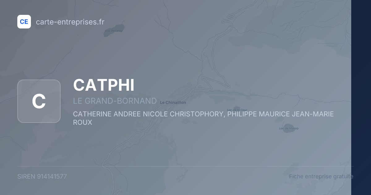 CATPHI — 914141577 — fiche entreprise