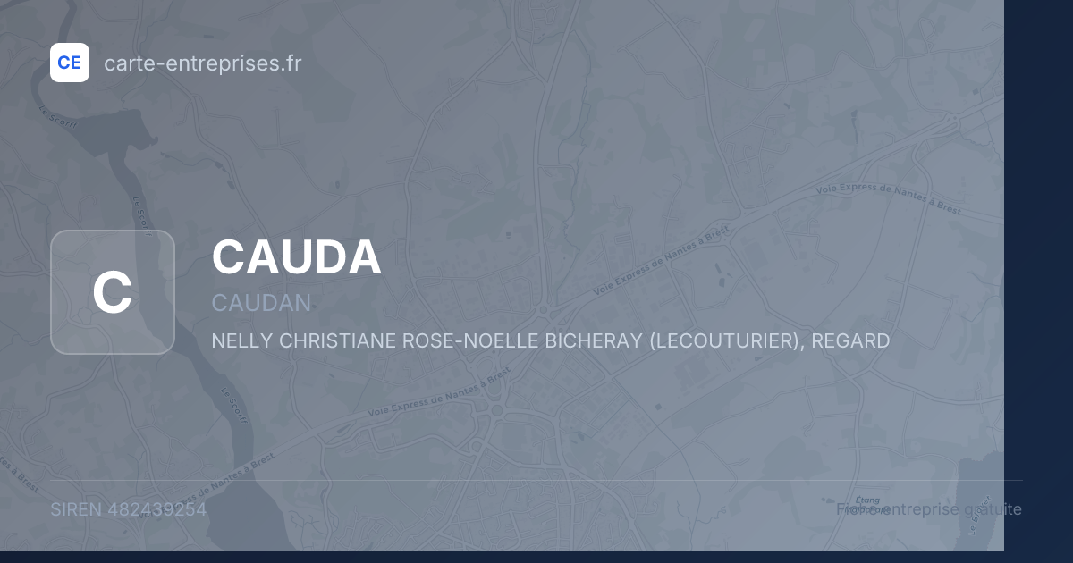 CAUDA — 482439254 — fiche entreprise