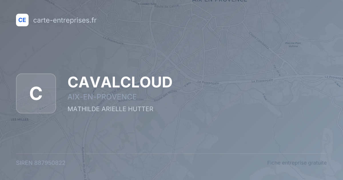 CAVALCLOUD — 887950822 — fiche entreprise