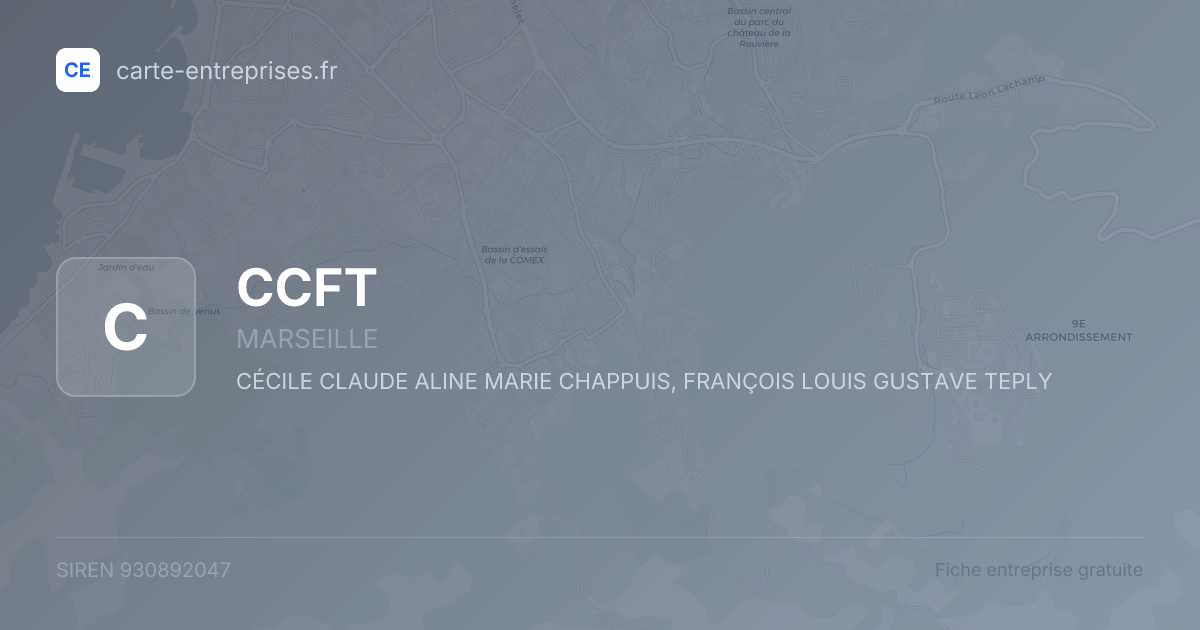 CCFT — 930892047 — fiche entreprise