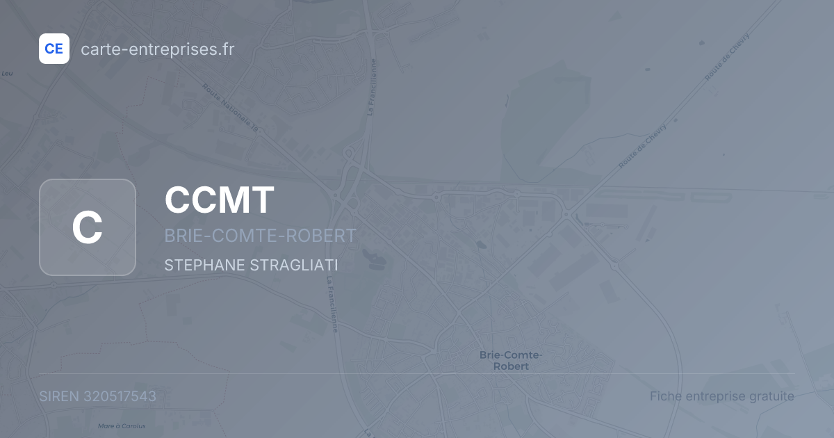 CCMT — 320517543 — fiche entreprise