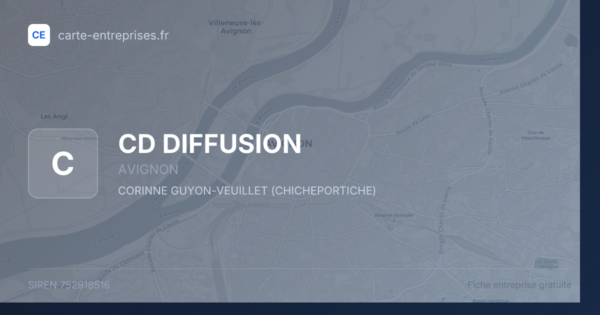 CD DIFFUSION — 752918516 — fiche entreprise