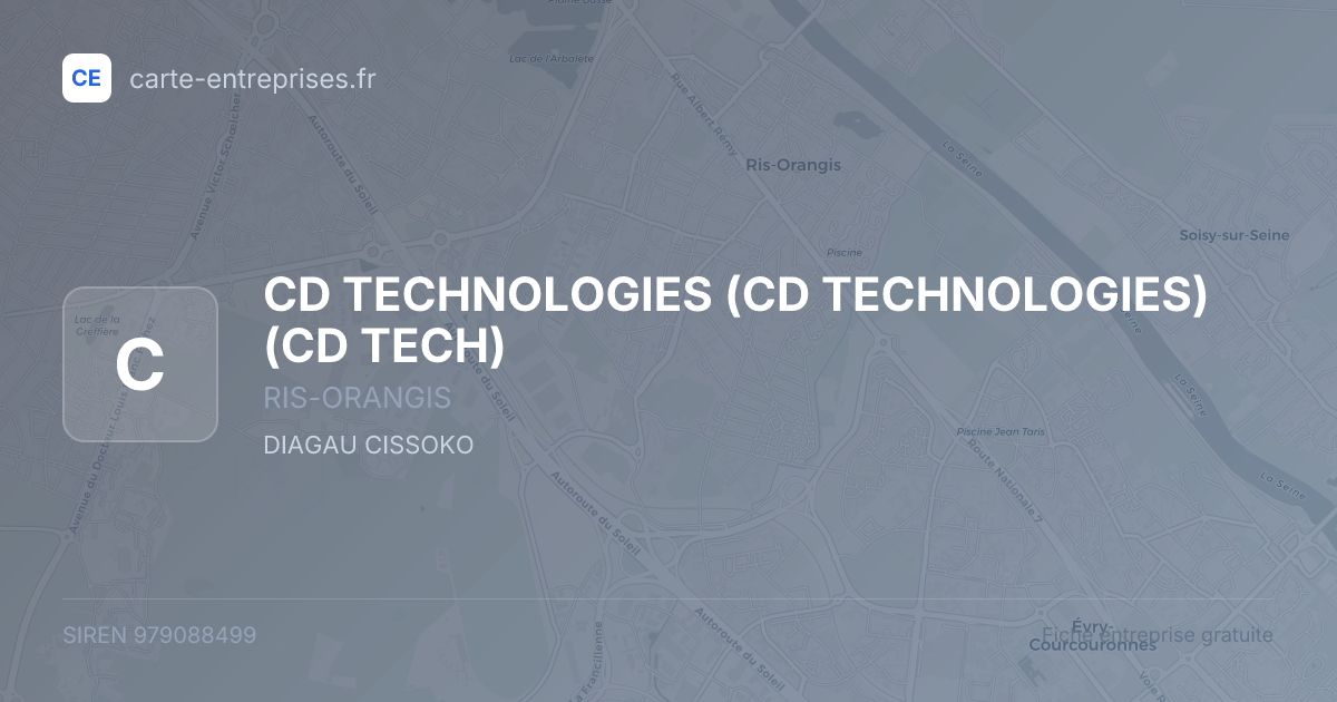 CD TECHNOLOGIES (CD TECHNOLOGIES) (CD TECH) — 979088499 — fiche entreprise