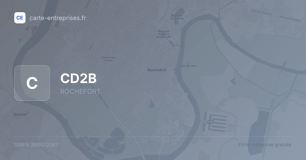 CD2B — 389072067 — fiche entreprise