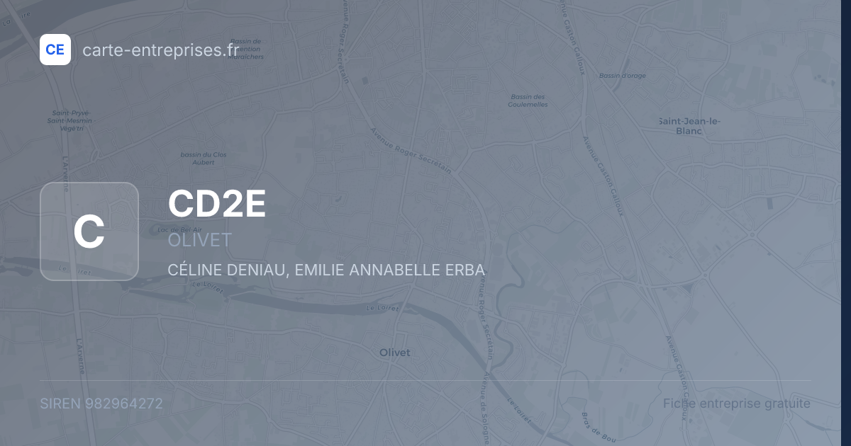 CD2E — 982964272 — fiche entreprise