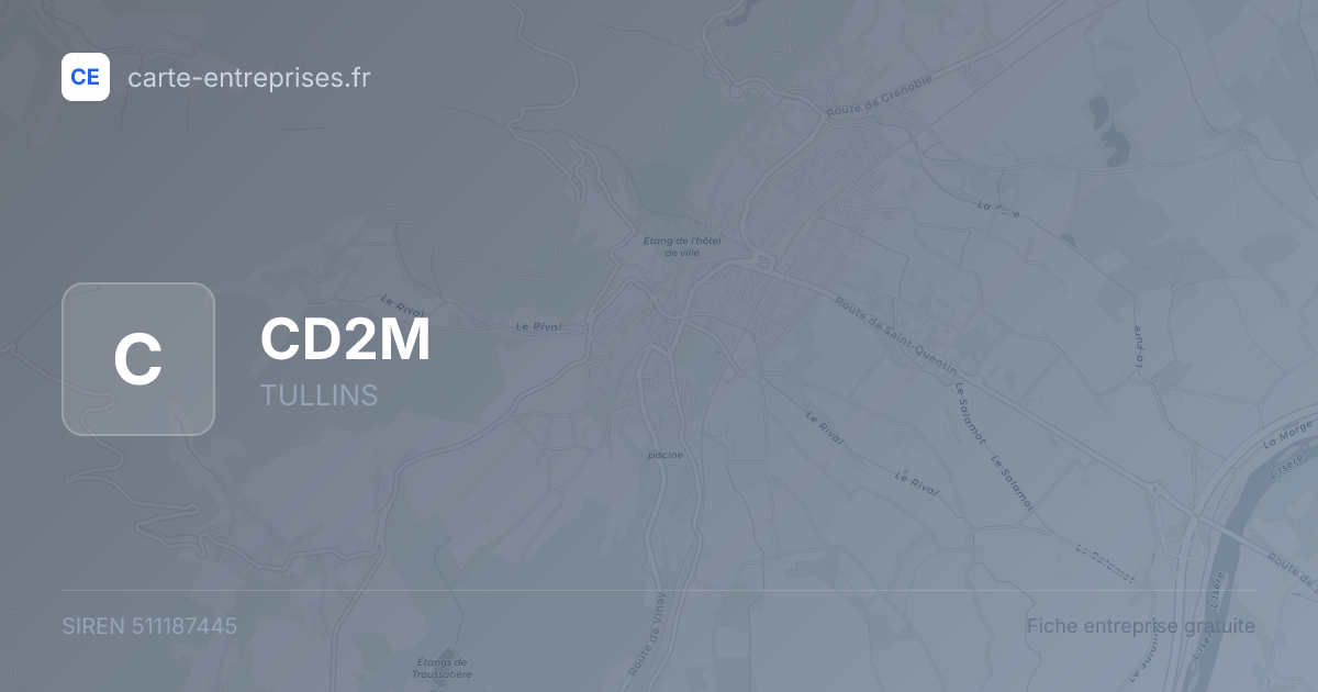 CD2M — 511187445 — fiche entreprise