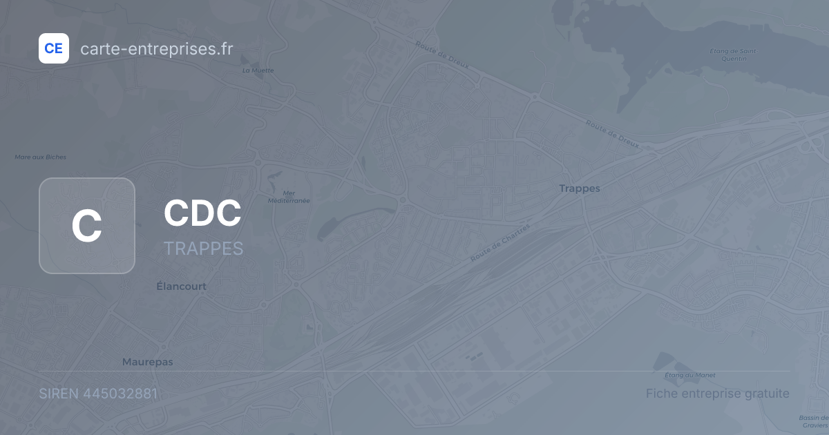 CDC — 445032881 — fiche entreprise