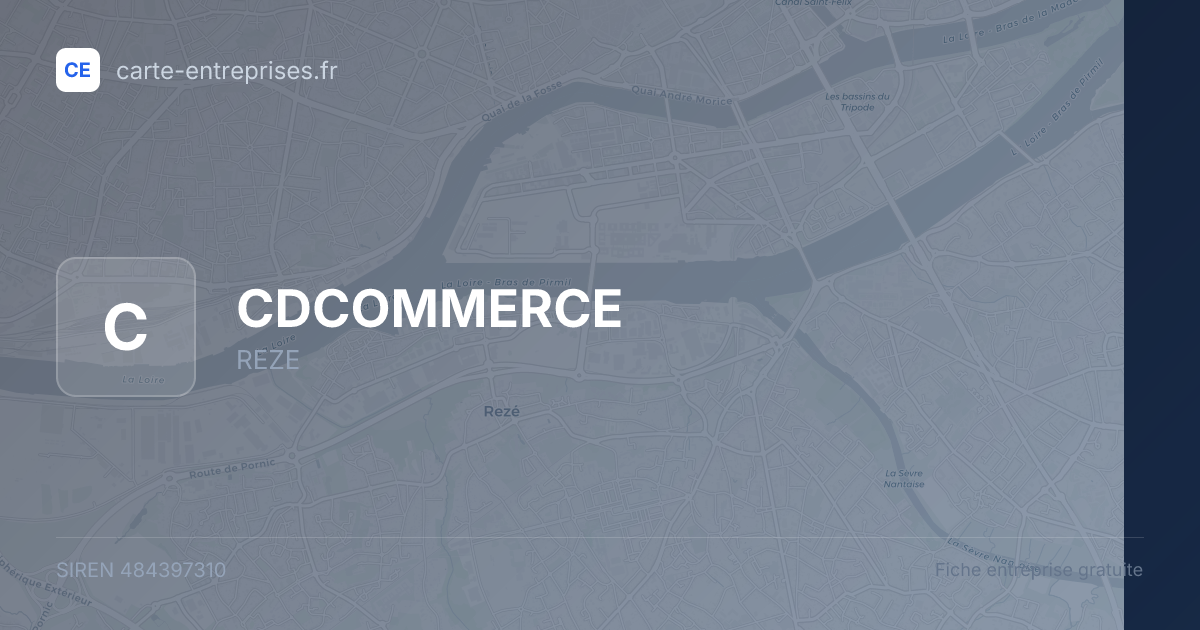 CDCOMMERCE — 484397310 — fiche entreprise