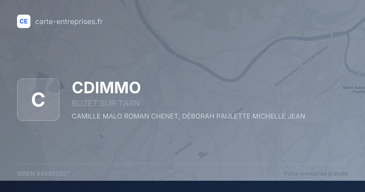 CDIMMO — 949855027 — fiche entreprise
