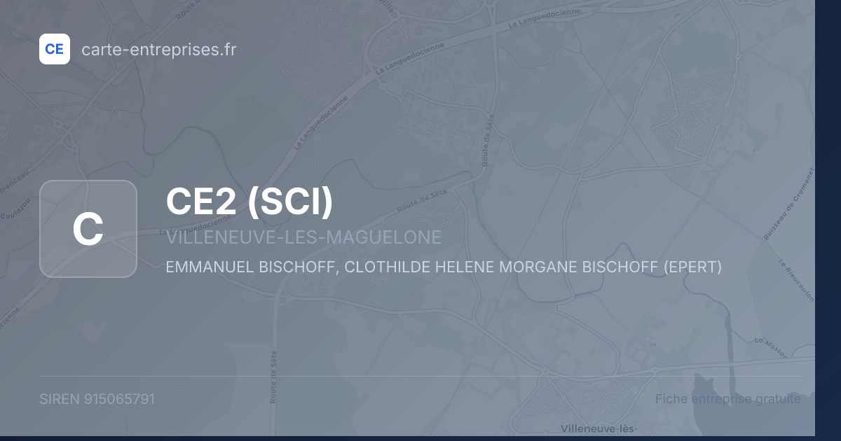CE2 (SCI) — 915065791 — fiche entreprise