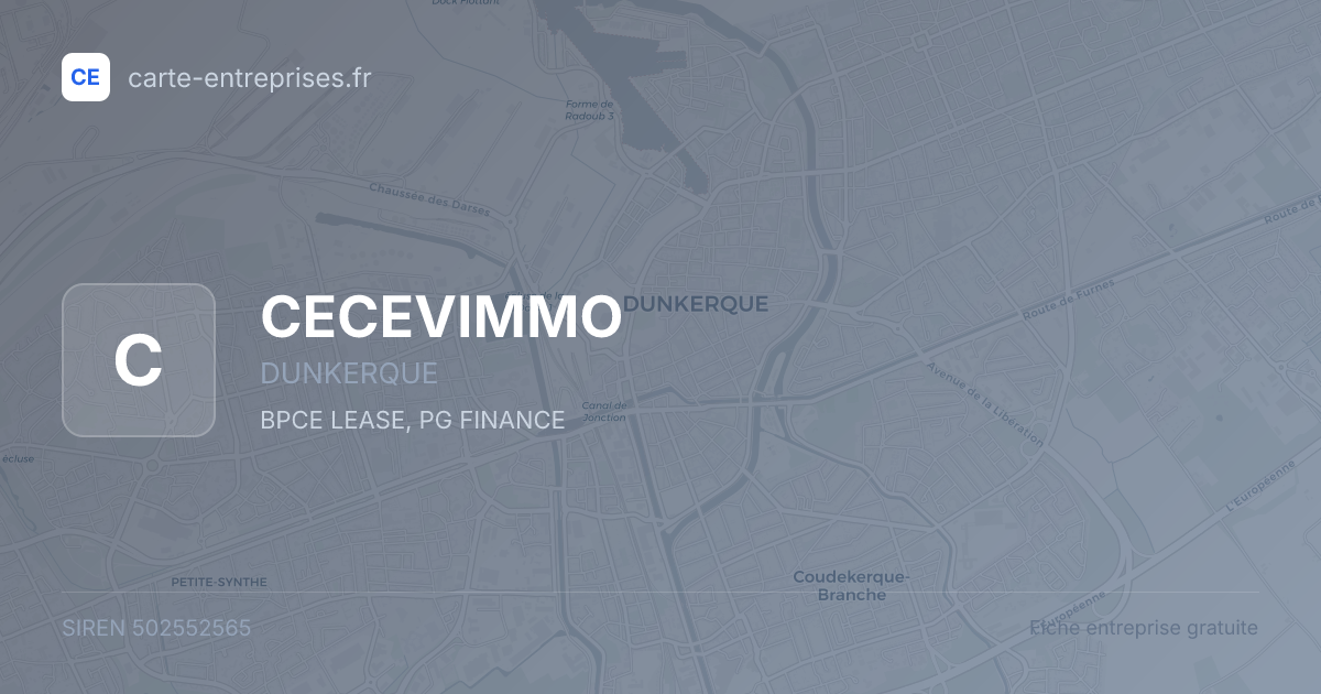 CECEVIMMO — 502552565 — fiche entreprise
