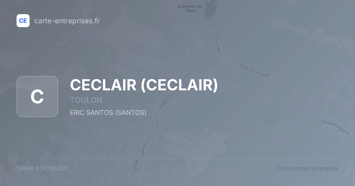 CECLAIR — 824746200 — fiche entreprise