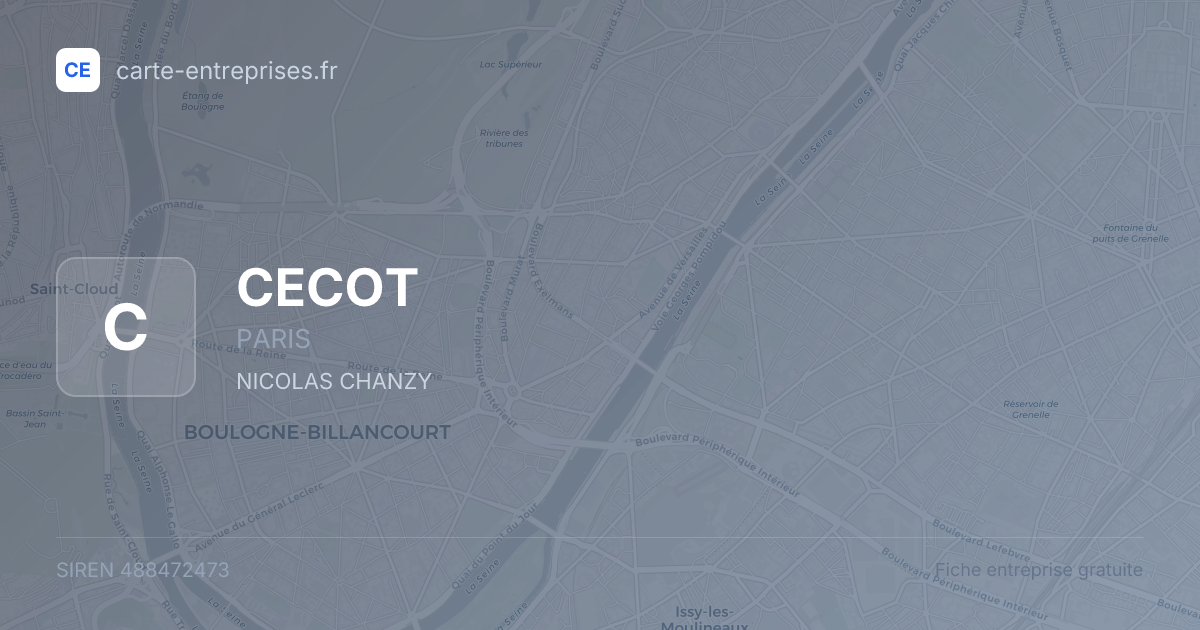 CECOT — 488472473 — fiche entreprise