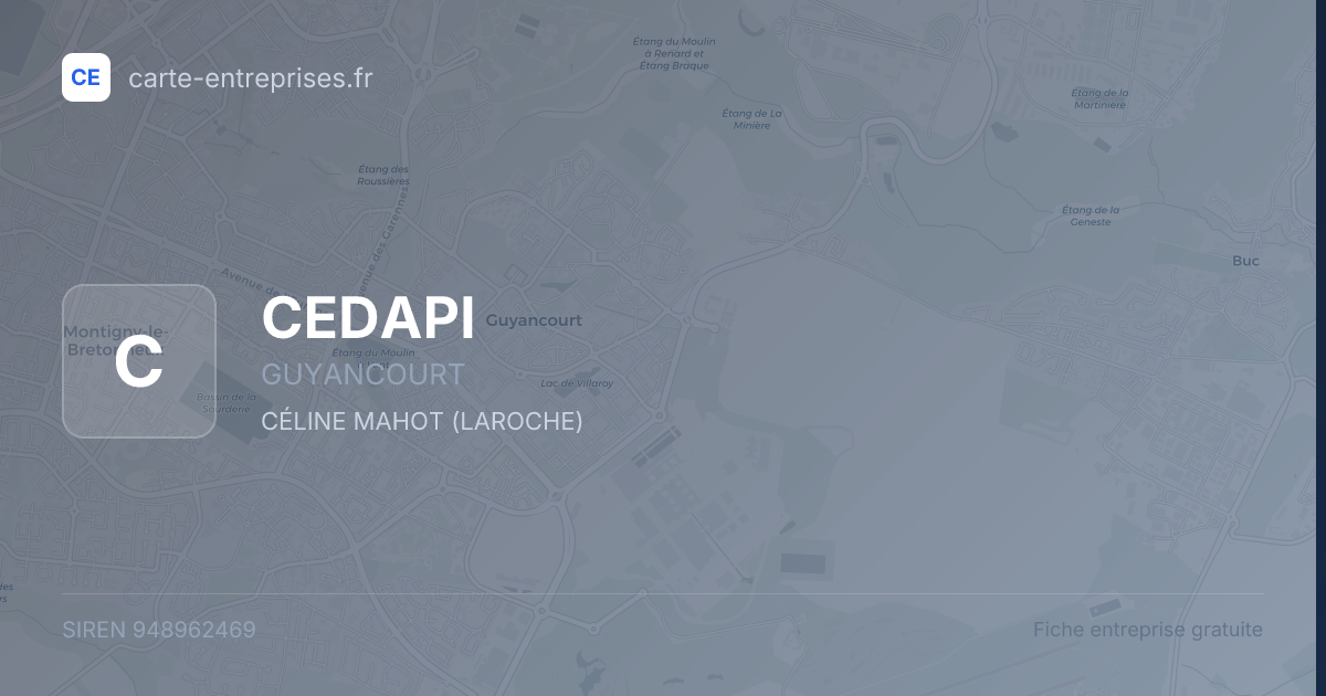 CEDAPI — 948962469 — fiche entreprise