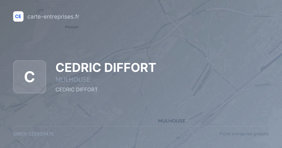 CEDRIC DIFFORT — 523950475 — fiche entreprise