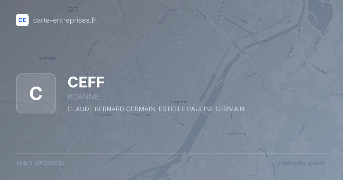 CEFF — 501329239 — fiche entreprise