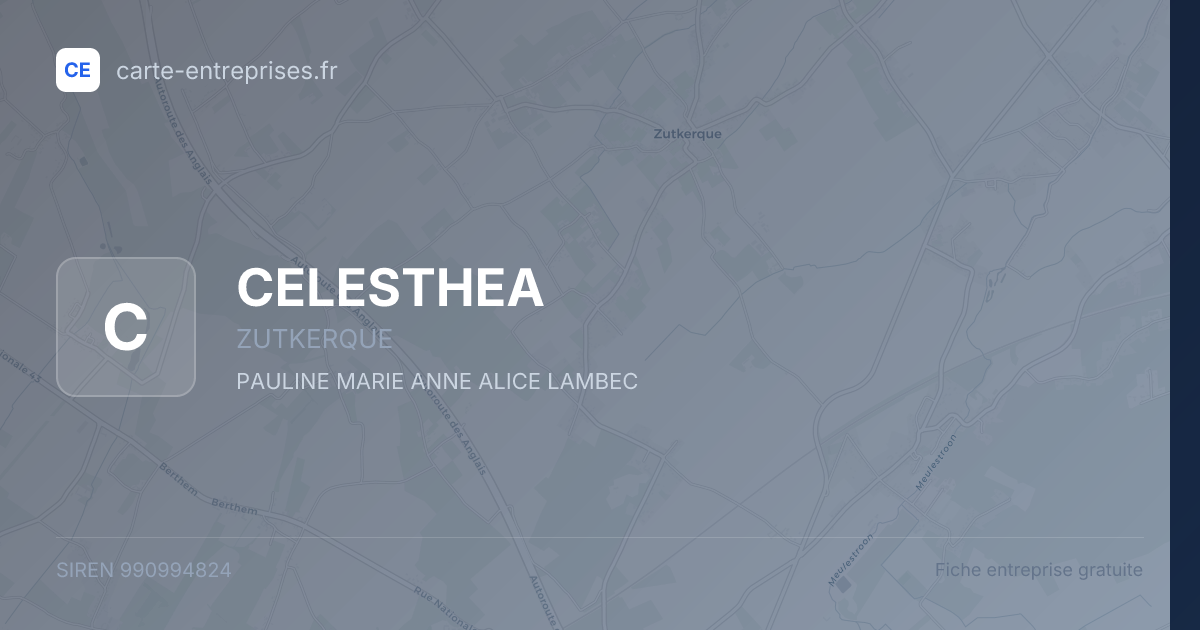 CELESTHEA — 990994824 — fiche entreprise