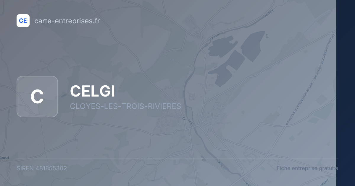 CELGI — 481855302 — fiche entreprise
