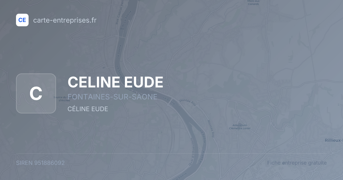 CELINE EUDE — 951886092 — fiche entreprise