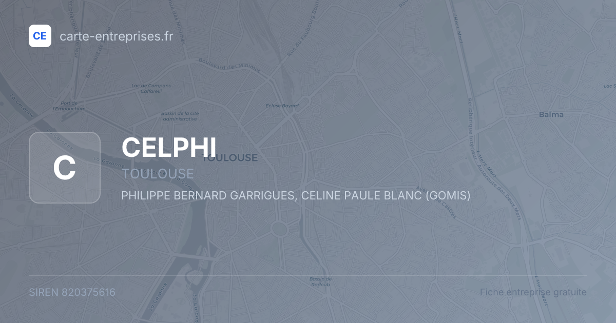 CELPHI — 820375616 — fiche entreprise
