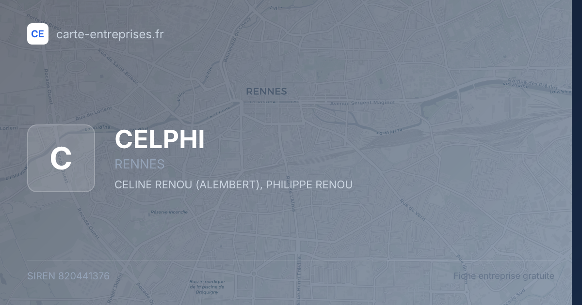 CELPHI — 820441376 — fiche entreprise