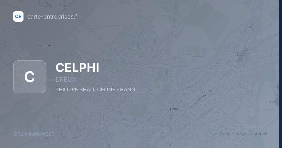 CELPHI — 930840269 — fiche entreprise
