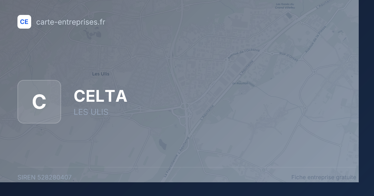CELTA — 528280407 — fiche entreprise