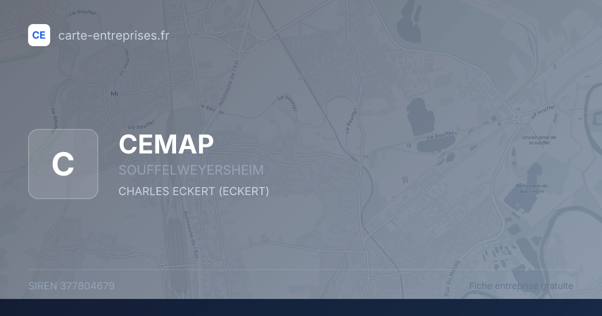 CEMAP — 377804679 — fiche entreprise
